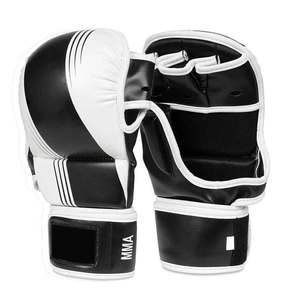 Gants de MMA en PU de haute qualité, design de gros, gants de UFC pour l'entraînement, gants de MMA UFC personnalisés en cuir PU - Product Image 1