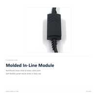 Kabel Audio Pengganti untuk Headset Logitech Astro A10 A30 A40 3.5 mm 4 Pole dengan Plug Berlapis Emas