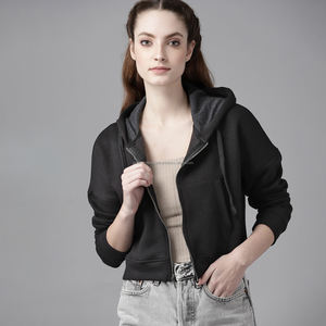 เสื้อฮู้ดดี้คุณภาพสูง Fit2Fight สำหรับผู้หญิง เสื้อฮู้ดดี้ทรงหลวม สวมใส่สบาย เสื้อผ้าลำลองสำหรับผู้หญิง - Product Image 3