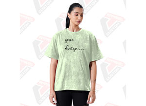 Stylish <b>Women</b> Summer Eco-friendly Acid Wash Denim Appliques Soft Trendy Comfortable T-<b>shirt</b> - Product Image 4