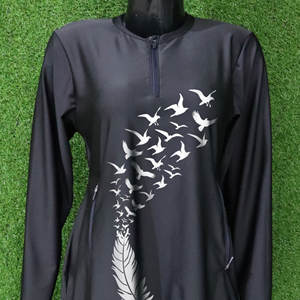 2026 Stylish Premium Women's <b>Swim</b> Set Comfortable Bikini Top Bottom Trendy Matching <b>Cover</b>-<b>Up</b> Front Logo Print Stylish Beachwear - Product Image 3