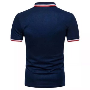 เสื้อโปโลชาย แขนสั้น สีดำ สำหรับออกกำลังกาย ฟิตเนส สกรีนโลโก้ได้ มีกระเป๋า ดีไซน์ใหม่ 2026 ผ้าฝ้าย 100% เสื้อโปโลกีฬาชาย - Product Image 5
