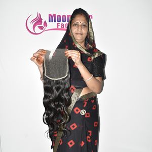 Extensions de cheveux indiens Bodywave à double trame, alignées sur les cuticules, qualité HD, prix de gros, fournisseur et exportateur de cheveux vierges naturels. - Product Image 2