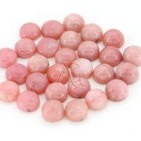 Lot de cabochons de pierres précieuses opale rose naturelle ronde de haute qualité pour la fabrication de bijoux au prix d'usine