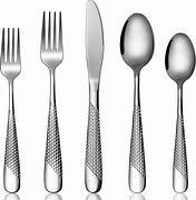 Ensemble de couverts élégants en acier inoxydable, couteau, fourchette, cuillère, vaisselle pour hôtel et restaurant - Product Image 6