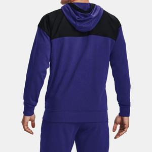 Sweat à capuche de sport à manches régulières pour entraînement pour hommes, logo personnalisé, sweat à capuche de fitness pour hommes, vente en gros - Product Image 2
