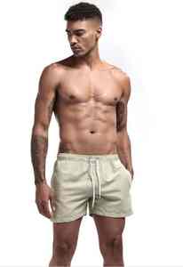 Shorts de course pour hommes de haute qualité avec logo personnalisé, shorts de sport pour hommes, pantalons courts pour hommes, shorts de surf unis - Product Image 5