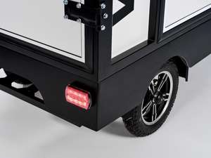 Triciclo Eléctrico de Carga Abierta 60V 1000W+ de Potencia, Solución de Entrega Urbana Resistente a la Intemperie - Product Image 2