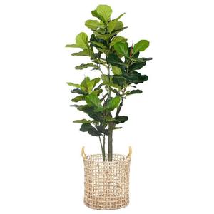 Water hyacinth planter <b>basket</b> for <b>artificial</b> plants decoration competitive price woven planters - Product Image 5
