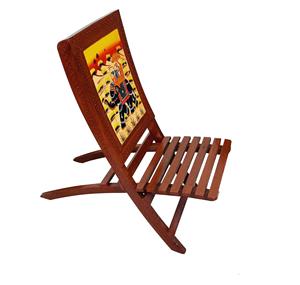 Wooden <b>Easy</b> <b>Chair</b> for Living Room, Foldable wooden foldable <b>chair</b> - Product Image 2