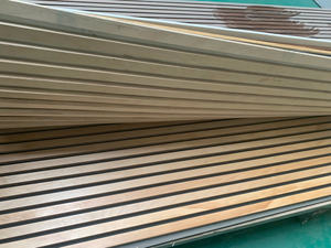 Best Quality 20mm Thick Modern Waterproof Acoustic Wood <b>Panels</b> Eco-Friendly Decorative with High <b>Sound</b> Absorption Efficiency - Product Image 4