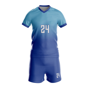 Uniforme de fútbol Conjunto de camiseta de fútbol de media manga Ropa de equipo Nombre personalizado Uniforme de fútbol Ropa deportiva Juego de equipo - Product Image 1