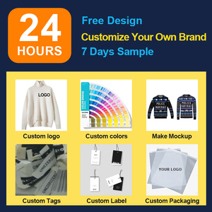 Pull en tricot thermique d'hiver décontracté coupe ajustée pour hommes Sweat-shirt à col rond à la mode respirant anti-rétrécissement avec motif - Product Image 5