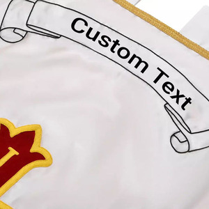 Drapeau de bannière de pavillon de qualité supérieure personnalisé avec logo personnalisé broderie maçonnique drapeau maçonnique personnalisé - Product Image 3