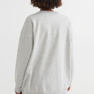 Sudadera para Mujer, Bordada, Estampada, de Poliéster y Algodón, Personalizada, Lisa, Cuello Redondo - Product Image 4