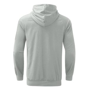 Venta al por mayor chándales ajustados para hombre diseño de moda en blanco personalizado con color sólido cremallera completa transpirable estilo otoño chándal - Product Image 5