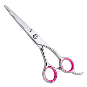 Meilleurs ciseaux de coiffeur simples sur mesure poignée de rasoir ciseaux de coupe de cheveux à lame droite pour une utilisation en beauté - Product Image 1