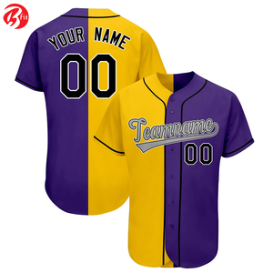 Camisetas de Poliéster de Buena Calidad, Uniforme Deportivo para Equipos Activos, Jersey para Béisbol y Sóftbol, Transpirable y Cómodo - Product Image 2