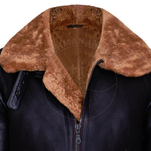 Hot Selling <b>Men's</b> High Street Style Eco-Friendly Breathable Winter <b>Shearling</b> <b>Jacket</b> - Product Image 5