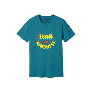Camiseta de algodón 100% con temas de bondad, estampado de estilo informal, 12 opciones de color, 160-180, colocación de diseño personalizable GSM pesado - Product Image 3