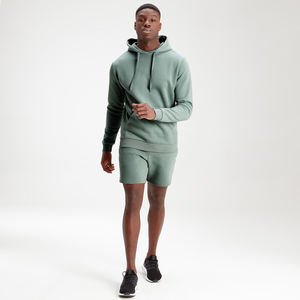 Alta calidad 100% algodón Fleece Puff Print Logo Casual Shorts Custom Streetwear Moda Sunfaded Cordón Jogger Swear Shorts - Product Image 2