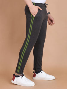 กางเกงวอร์มผ้าสแปนเด็กซ์ระบายอากาศได้ดีสำหรับผู้ชายกางเกงวิ่งออกกำลังกายผ้าคอตตอนแบบลำลองย้อมสีล้วนขนาด XL 2025ใหม่ล่าสุด - Product Image 4