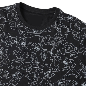 Sweat-shirt à col rond en molleton de coton chaud pour homme, nouveau modèle, vente en gros, motif uni décontracté avec doublure douce, technique de teinture unie - Product Image 6