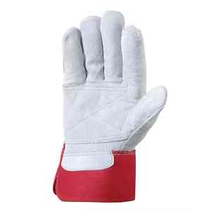 Gants de gréeur en cuir de vachette robustes Conception personnalisée pour la sécurité industrielle Vente en gros du fabricant direct d'usine - Product Image 4