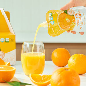 Jus d'orange frais biologique 100 ml x 20 unités 2 kg non dilué, boisson naturelle aux fruits sucrés ORGANICMARU - Product Image 2