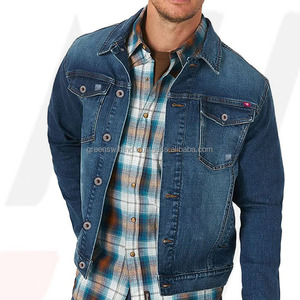 Women's Long Sleeve Denim Jacket in Black Blue Cotton Custom Quantity Available with Newest Style Coat OEM Pockets Men's Jackets - Product Image 6