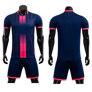 เสื้อฟุตบอลคุณภาพสูง ฤดูกาลใหม่ 2025 2026 สีและโลโก้สั่งทำได้ พิมพ์ลาย แห้งเร็ว 100% โพลีเอสเตอร์ สำหรับผู้ใหญ่ แบบยูนิเซ็กส์ แขนสั้น - Product Image 6