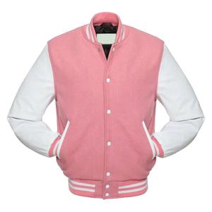 Proveedor de venta al por mayor logotipo bordado personalizado holgado Letterman manga larga Streetwear Chenille parches hombres Vintage Varsity chaqueta - Product Image 1