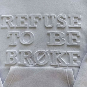 เสื้อสเวตเตอร์มีฮู้ดลายนูนของผู้ชายสไตล์สตรีทไซส์ใหญ่พิเศษเทคนิคการย้อมสีพื้นสำหรับฤดูหนาว - Product Image 6