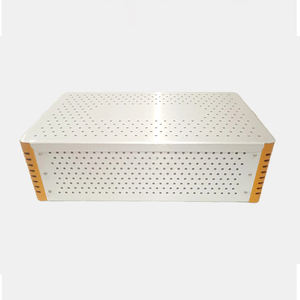 Caja de Esterilización en Autoclave de Acero Inoxidable y Aluminio Personalizada, Fuente de Alimentación Manual, Certificación CE, Instrumentos Quirúrgicos para - Product Image 2