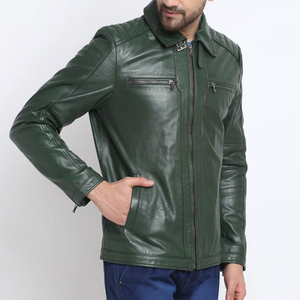 Nouvelle conception personnalisée de qualité supérieure de cuir fabriqué en tissu imperméable Moto Vestes de mode pour hommes - Product Image 3