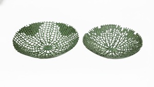 coral platter textured design serving ware platter <b>home</b> decor platter serving chocolate platter fruit holder platter - Product Image 2