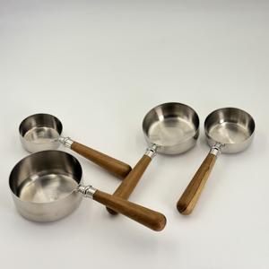 Tasses et cuillères à mesurer en acier inoxydable, cuillère à café pour grains de café, cuillère à mesurer polie, outil de bar et accessoires à bas prix - Product Image 2