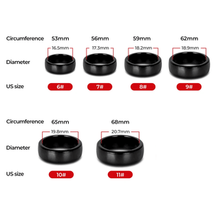 อุปกรณ์เสริมแหวนอัจฉริยะเซรามิกสำหรับ <span class=keywords><strong>Tesla</strong></span> รุ่น3 Y กุญแจรถยนต์กุญแจรีโมททำด้วยชิปดั้งเดิมกันน้ำ - Product Image 2