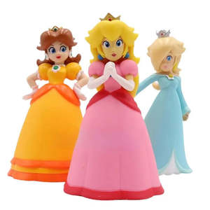 <b>Plastic</b> Figurines of Princesses Rosalina Peach Daisy Inspired by Japanese <b>Animation</b> for Girls - Product Image 1