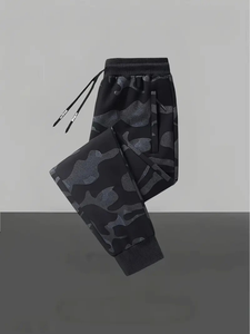 Garantía DE CALIDAD 100% algodón pierna recta mujeres hombres cordón Casual invierno pantalones hechos en Bangladesh - Product Image 5