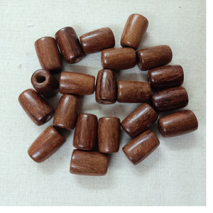 Cuentas de madera natural de 4mm hechas a medida para diseñadores de joyería de surf y reventa de tiendas de cuentas para cristal de Murano y cuentas de vidrio - Product Image 1