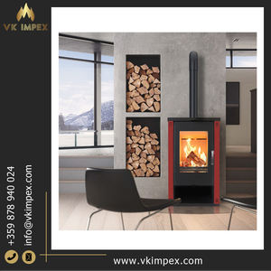 170-200 m3 Capacidad de calefacción de la habitación 9kW Eficiencia térmica nominal Diseño elegante Chimeneas de leña a precio de fábrica - Product Image 5