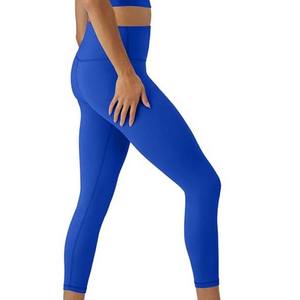 2025 Leggings haute Performance pour femmes Spandex Nylon course et Yoga taille élastique Leggings séchage rapide femmes Yoga Leggings - Product Image 6