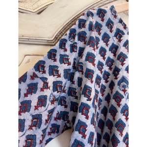 Top Little Fans Ajrakh de tela de gasa transpirable, talla única - Product Image 3