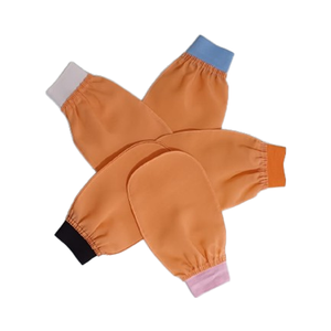 Guantes sin dedos de punto acrílicos coloridos Guantes de mano engomados de seda suave de gran tamaño Uso informal diario Deportes-Invierno aplicado - Product Image 2