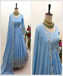 ドレスKurtaKurtiトップパンツトップパンツDupatta Salwar Salwar Kameez Salwar Dupattaレディースドレス女性服eid - Product Image 2