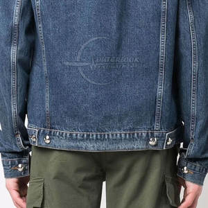 Vestes Jeans pour Hommes Meilleur Matériel Oem Service Jeans Vestes pour Hommes Casual Wear Hommes Jeans Veste - Product Image 3