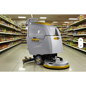 Nouvelle machine professionnelle de nettoyage de sols 24V ST-X510, autolaveuse autoportée, batterie 24V 100Ah, garantie 1 an pour entrepôts et usines - Product Image 4