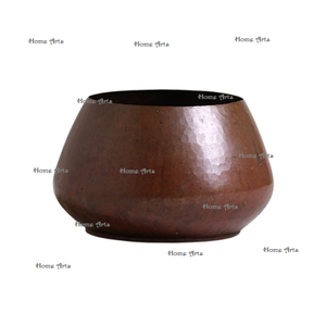 Lot de 3 jardinières en laiton de taille différente jardinière de forme ronde de qualité supérieure pour la maison, l'hôtel et le restaurant - Product Image 3