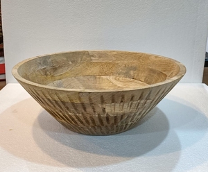 Tazón de Madera de Acacia Sostenible, Diseño Clásico, Utensilios de Cocina Ecológicos, Vajilla Redonda con Acabado Natural y Revestimiento de Esmalte - Product Image 4